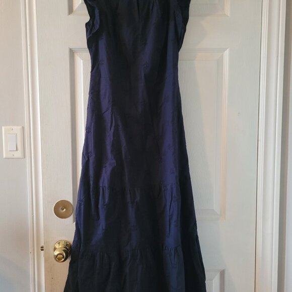 The Gap Navy blue eyelit maxi dress - Picture 7 of 7
